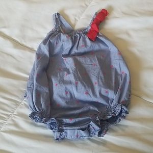 Baby Gap Starry bubble romper